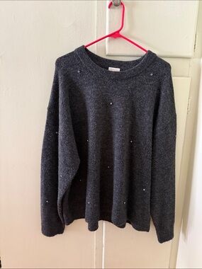 H&M Rhinestone Sweater